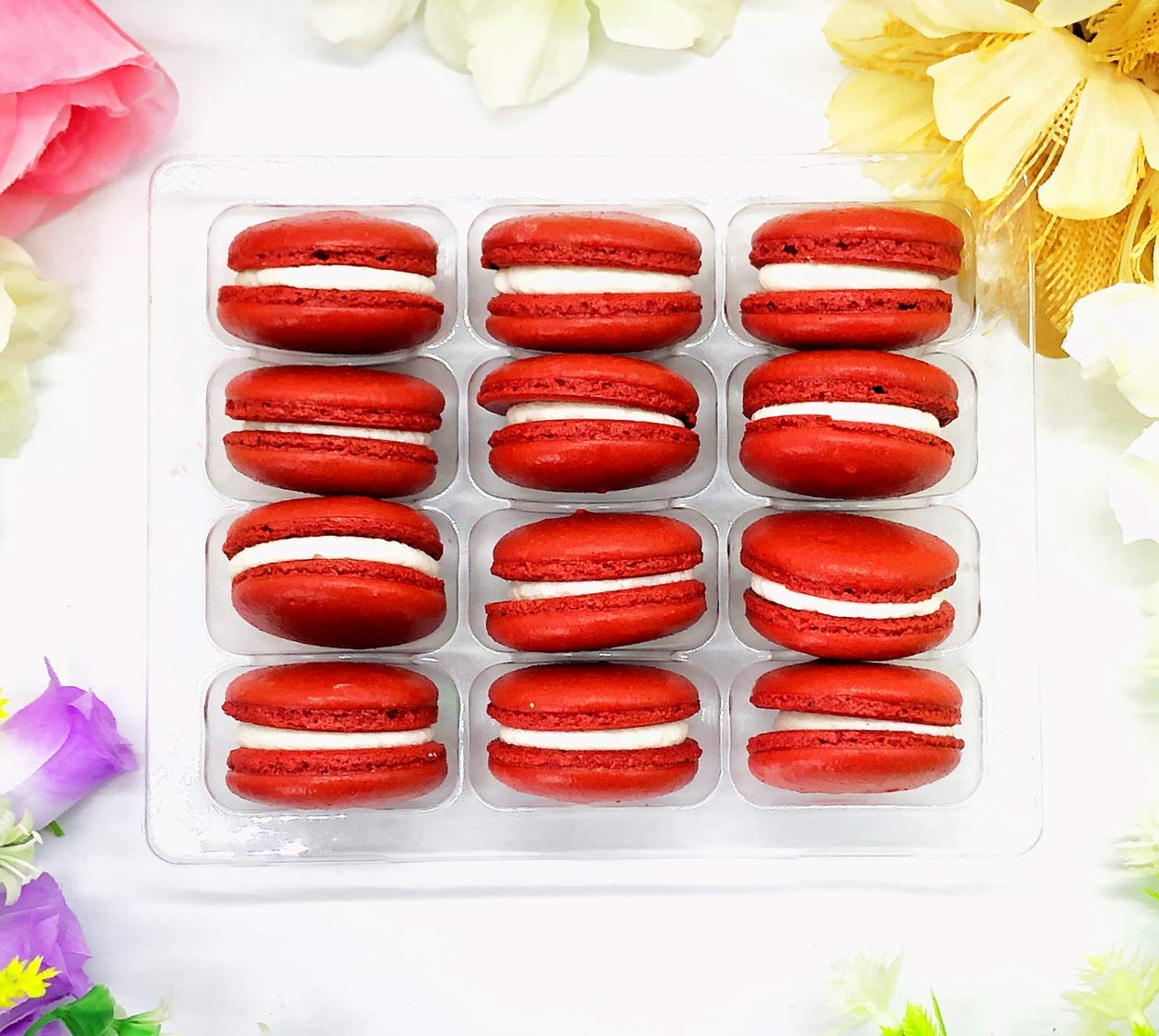 Amazon.com : Red Velvet Macaron | Freshly baked daily, perfect for
